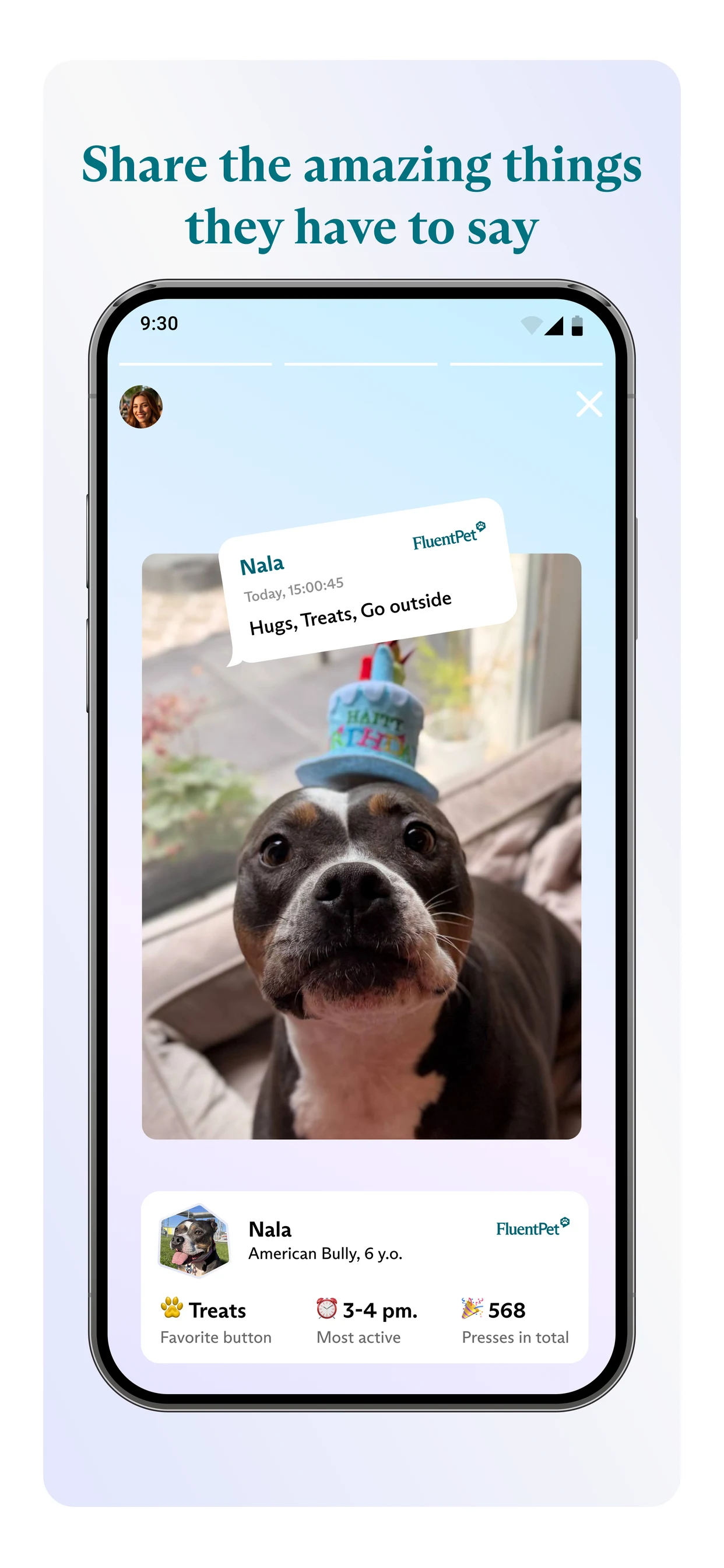 FluentPet screenshot